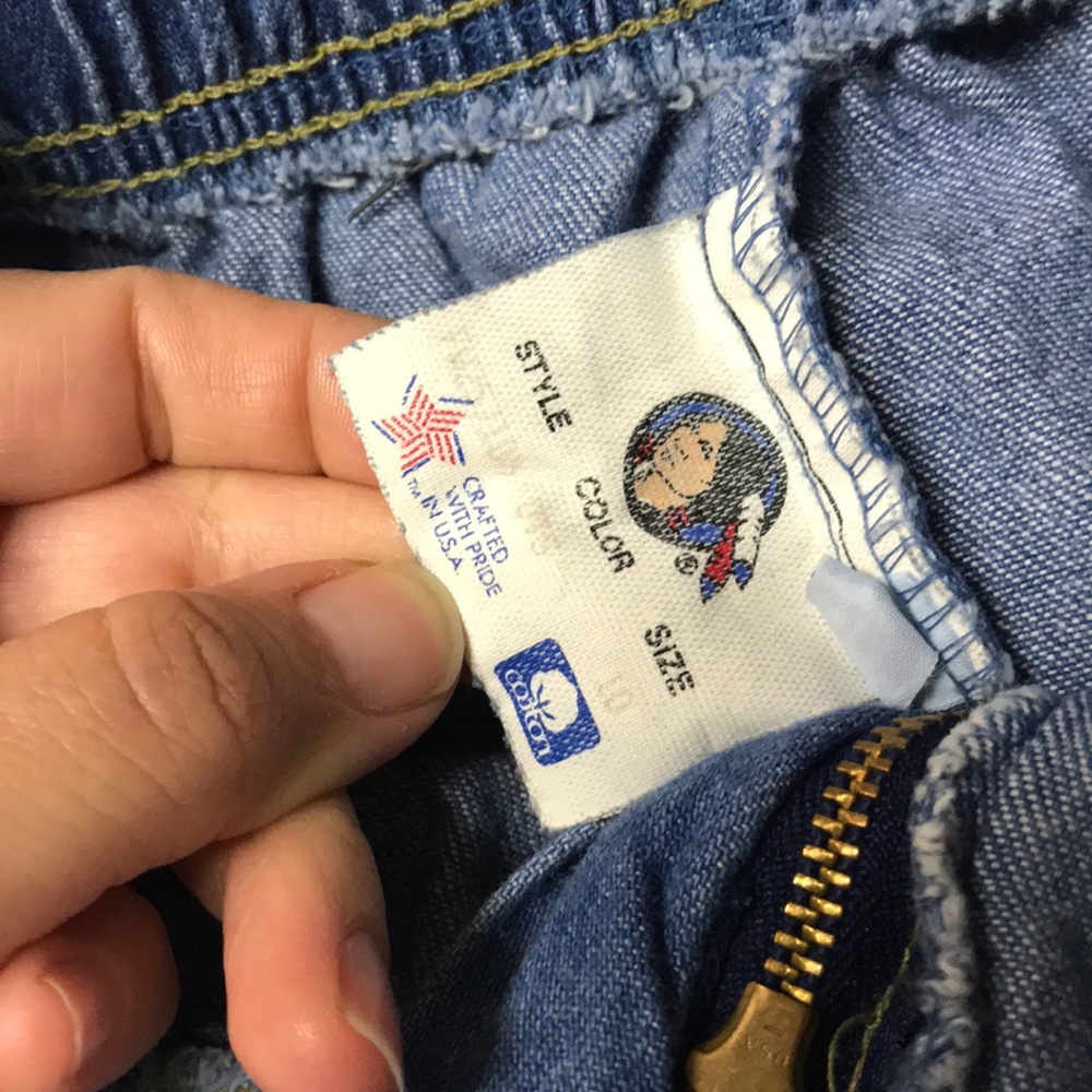 Vintage Cherokee denim high waisted denim shorts - Picture 4 of 7